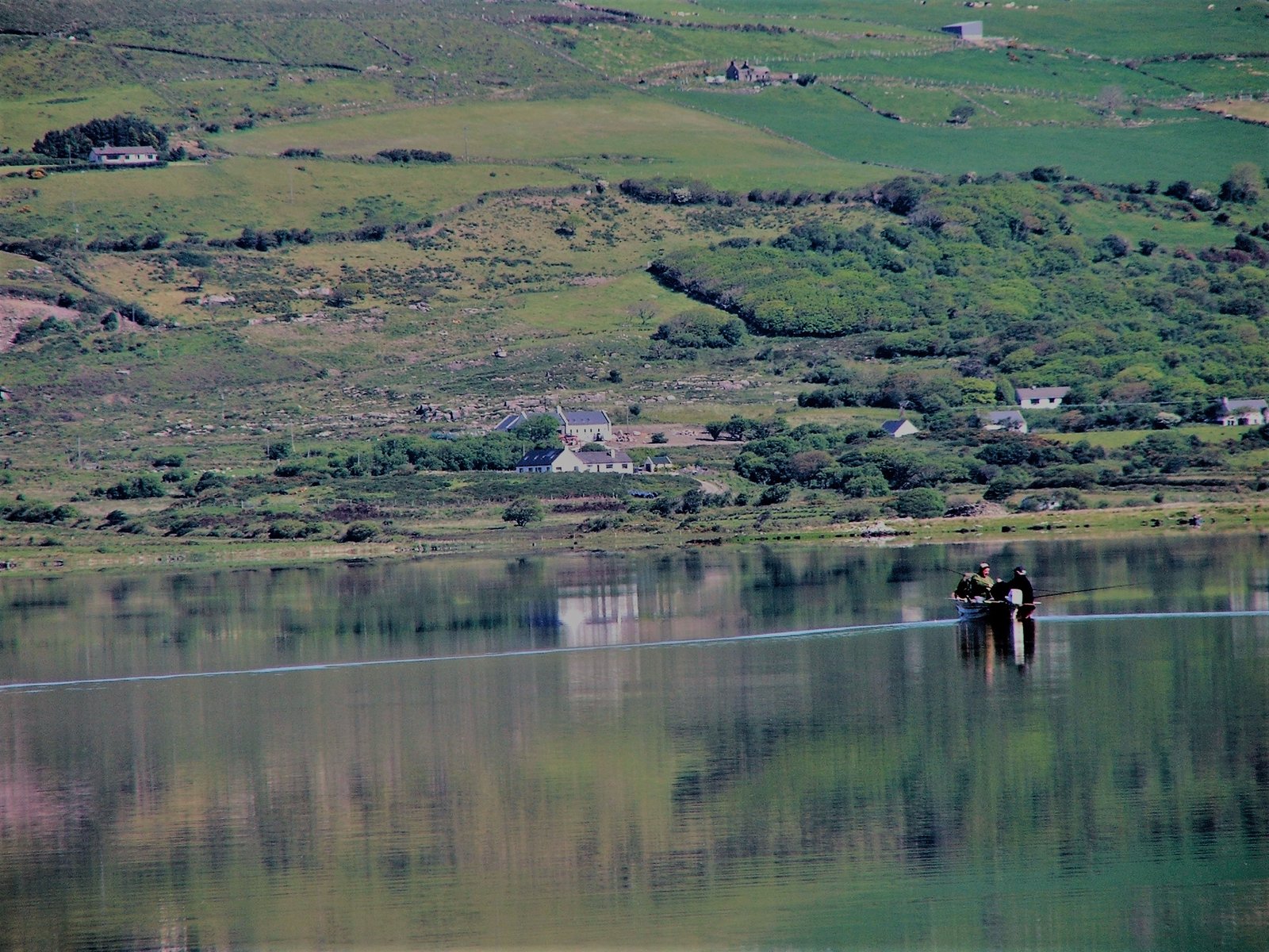 A prize sea trout landed on the Currane system near Waterville